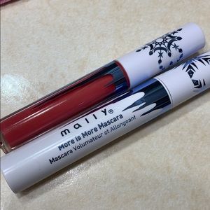 Mally Mascara and lip gloss